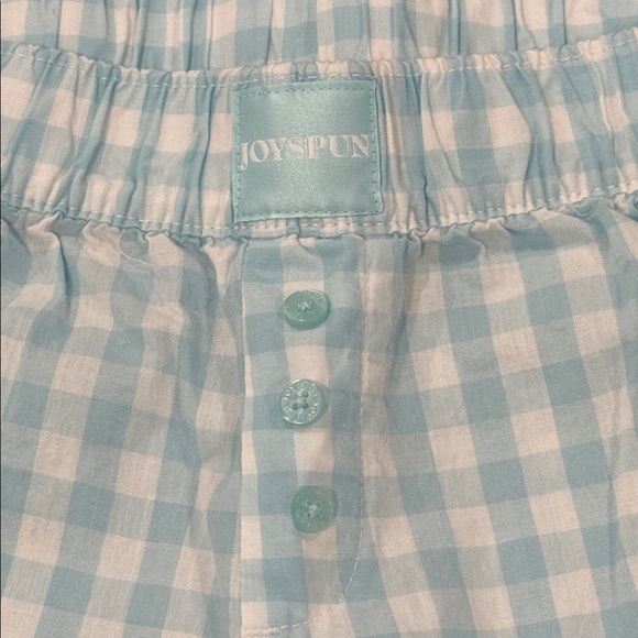 Joyspun Plaid and Stripe Cotton Pajama Pants 2 Pair Set Relaxed Fit Lounge XS - Picture 14 of 16
